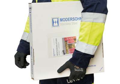 MOSO perforated strip carried in a box