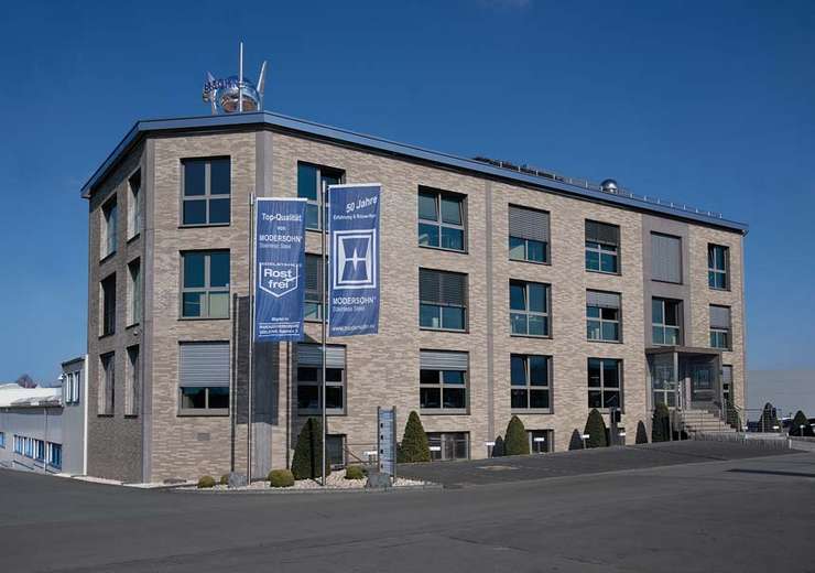 MODERSOHN® Stainless Steel, Zentralgebäude in Spenge 