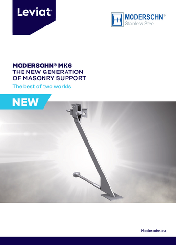 Brochure MODERSOHN MK6® The New Genereation Masonry Fixings