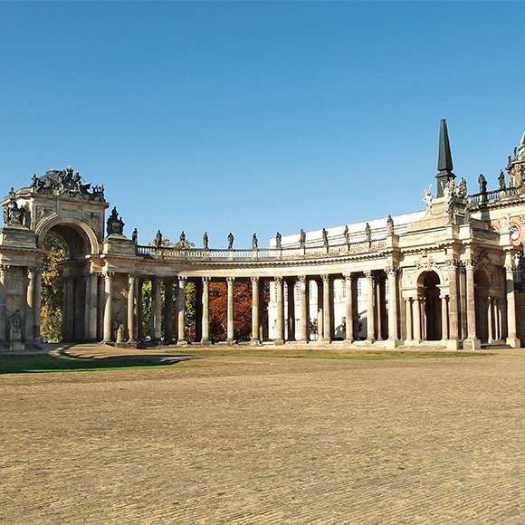 Photo: reference picture colonnades at the New Palace in Potsdam