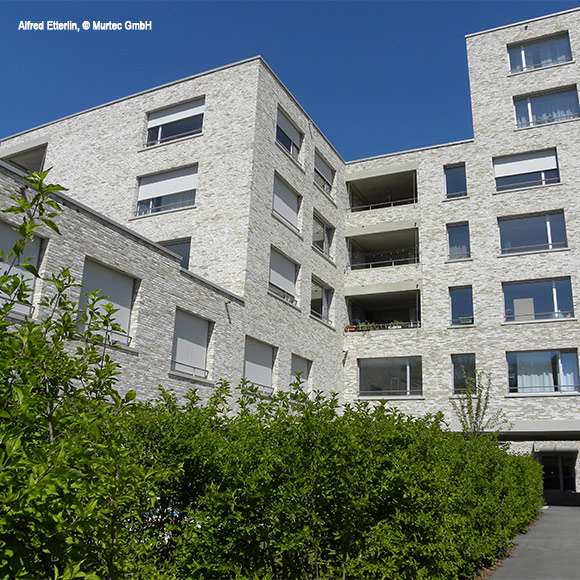 Foto: Alfred Etterlin, © Murtec GmbH, Schweiz, Referenzbild Mattenhof Siedlung, Zürich
