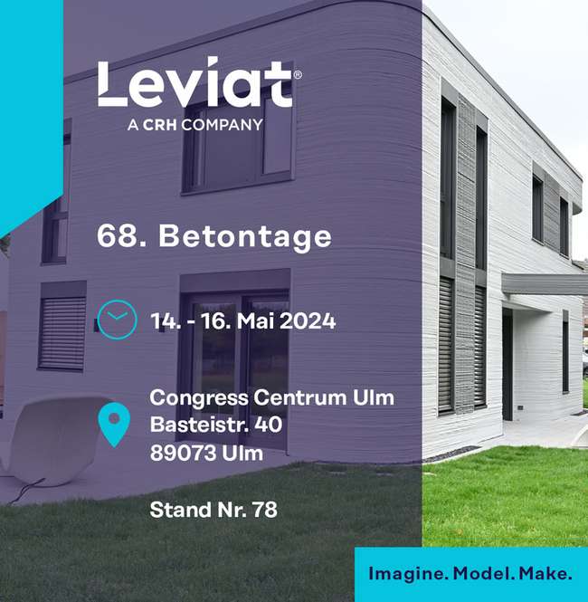 Modersohn bei den 68. Betontage in Ulm