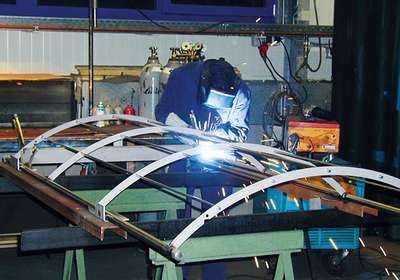 Photo: Facade substructure