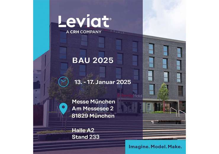 BAU 2025; 13. - 17. Januar 2025; Messe München, Am Messesee 2, 81829 München; Halle A2, Stand 233 