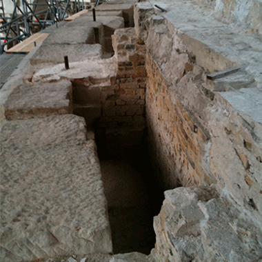 Photo: installation situation at 10m height