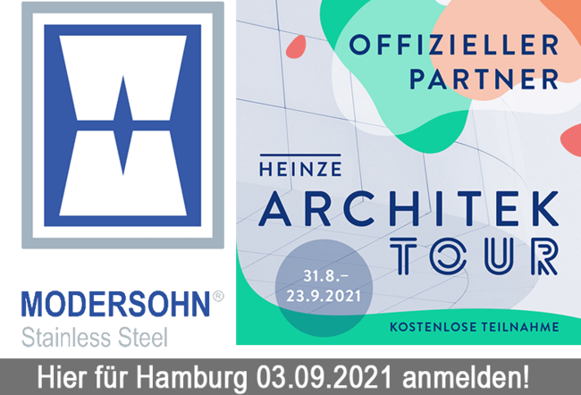 Werbebanner ArchitekTOUR 2021 in Hamburg