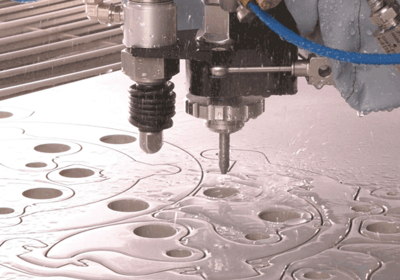 Photo water jet system