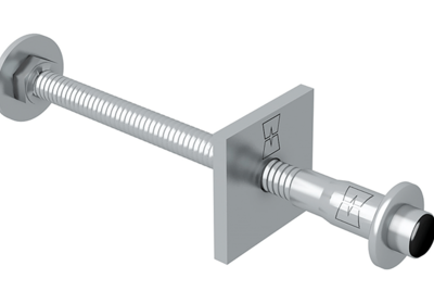 MOSO® FB-DS2 Druckschraube - Druckplattenausführung mit Einbauteil FB-M