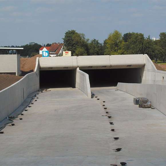 Weserauentunnel, Porta-Westfalica