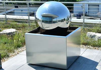 Stainless steel sphere