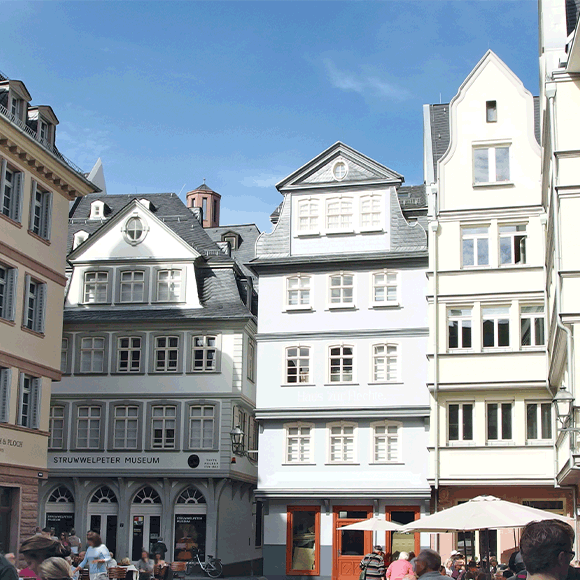 Foto: Referenzbild Dom Römer Viertel: Blick auf den Hühnermarkt