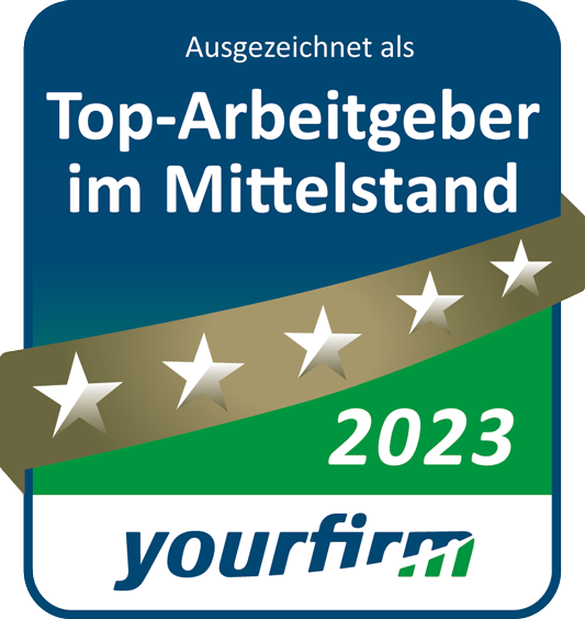 Auzeichnung zum Top Arbeitgeber 2022